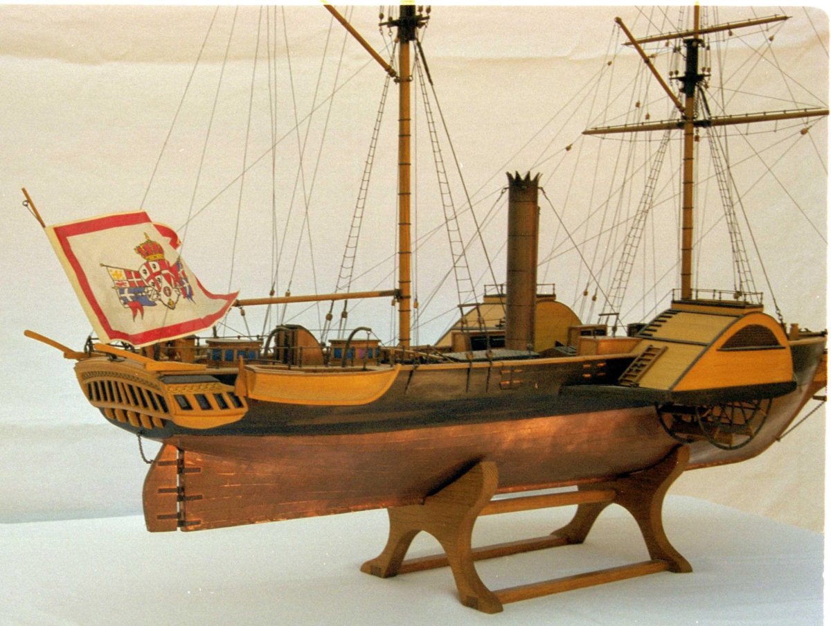 Пароходофрегат богатырь 1836