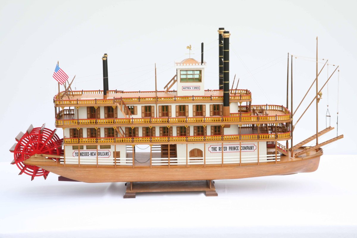 Пароход Миссисипи модель