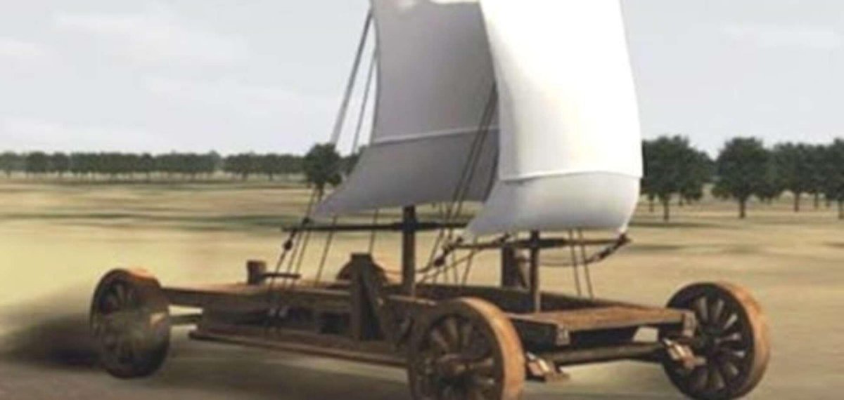 Парусный автомобиль