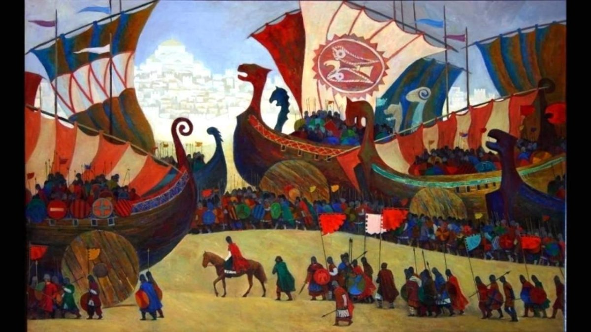 Поход Олега на Царьград в 907