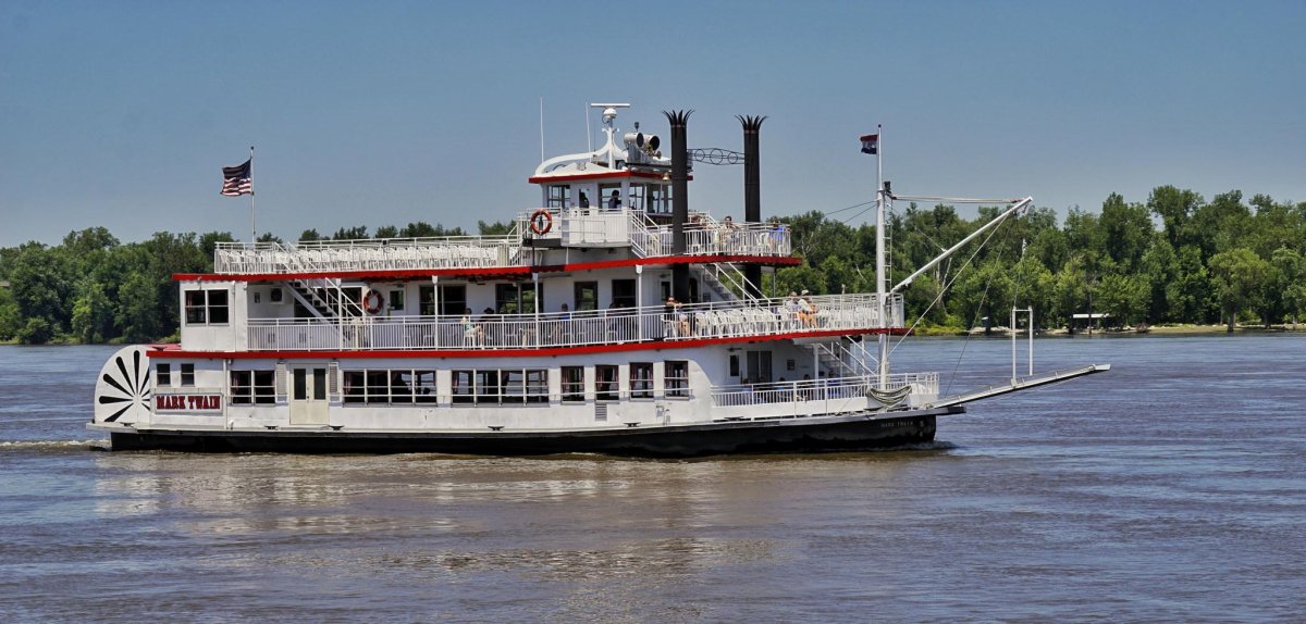 Речной пароход Миссисипи