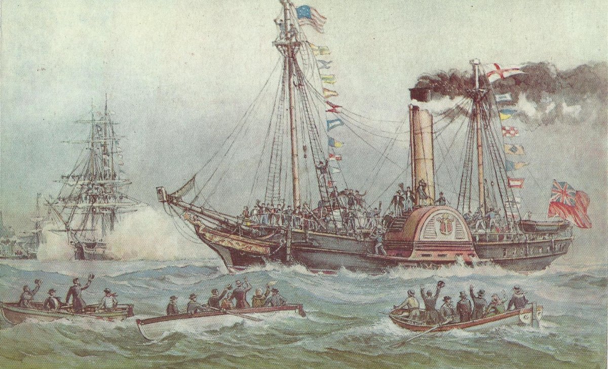 Пароход Сириус 1838