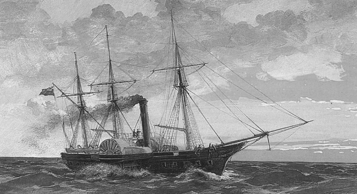 Пароходофрегат богатырь