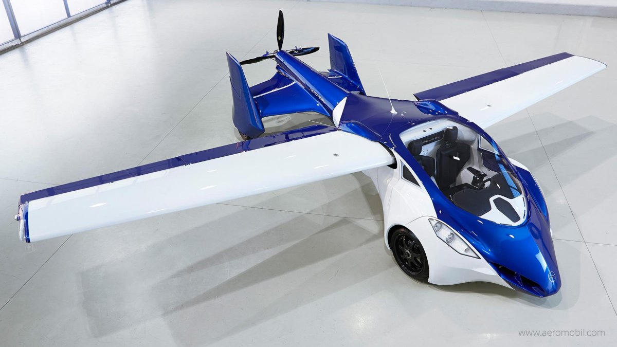 Летающий автомобиль AEROMOBIL
