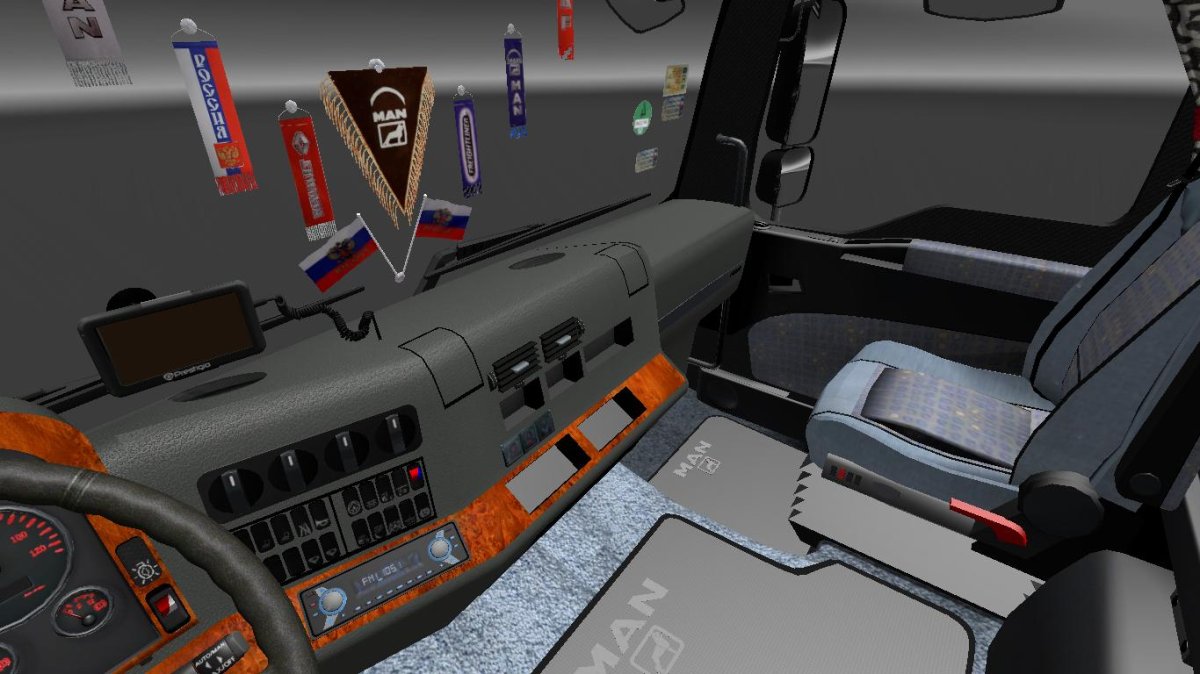 Man TGA 2006 салон