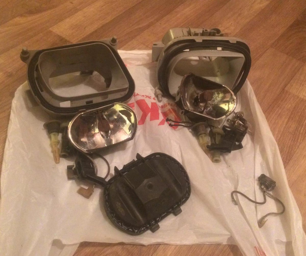 ПТФ w210 дорестайл