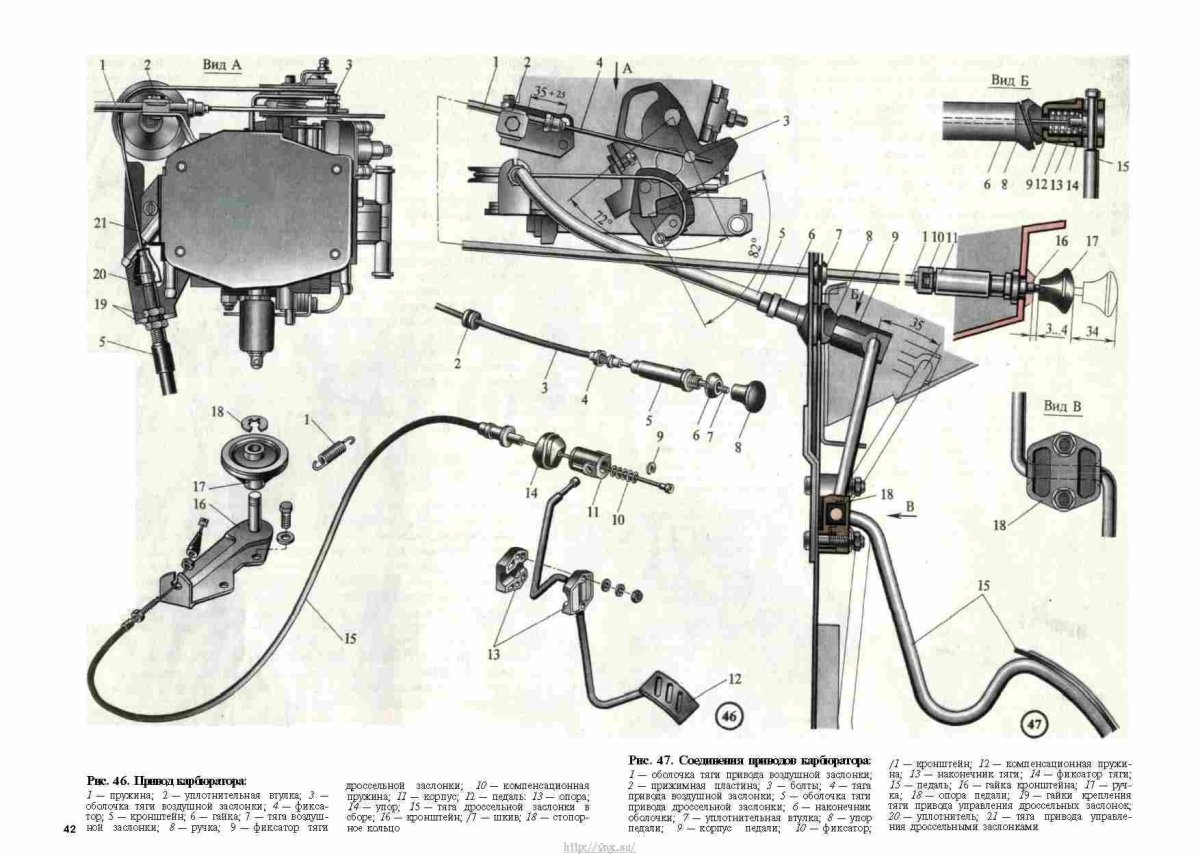 Система охлаждения ЗАЗ 1102 Таврия схема