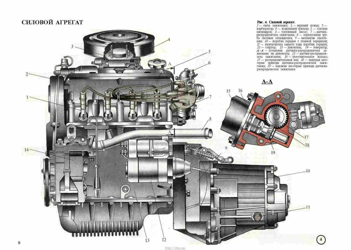 ЗАЗ 1102 Таврия двигатель