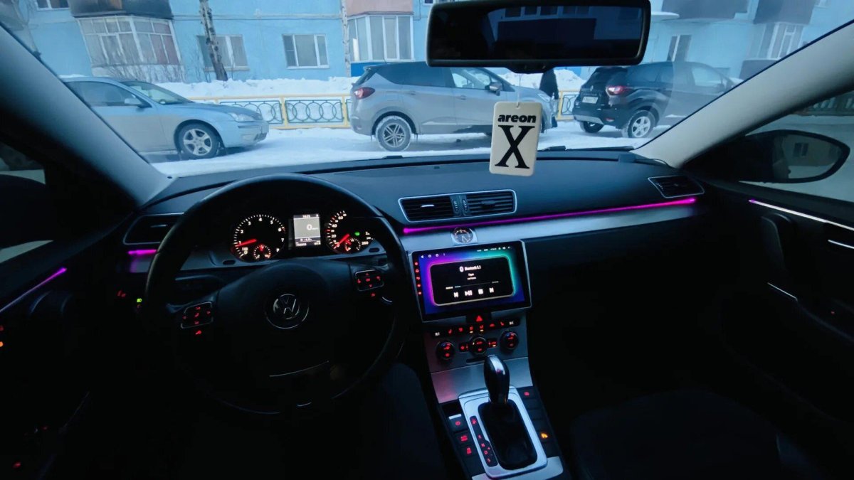 Подсветка салона Пассат б6