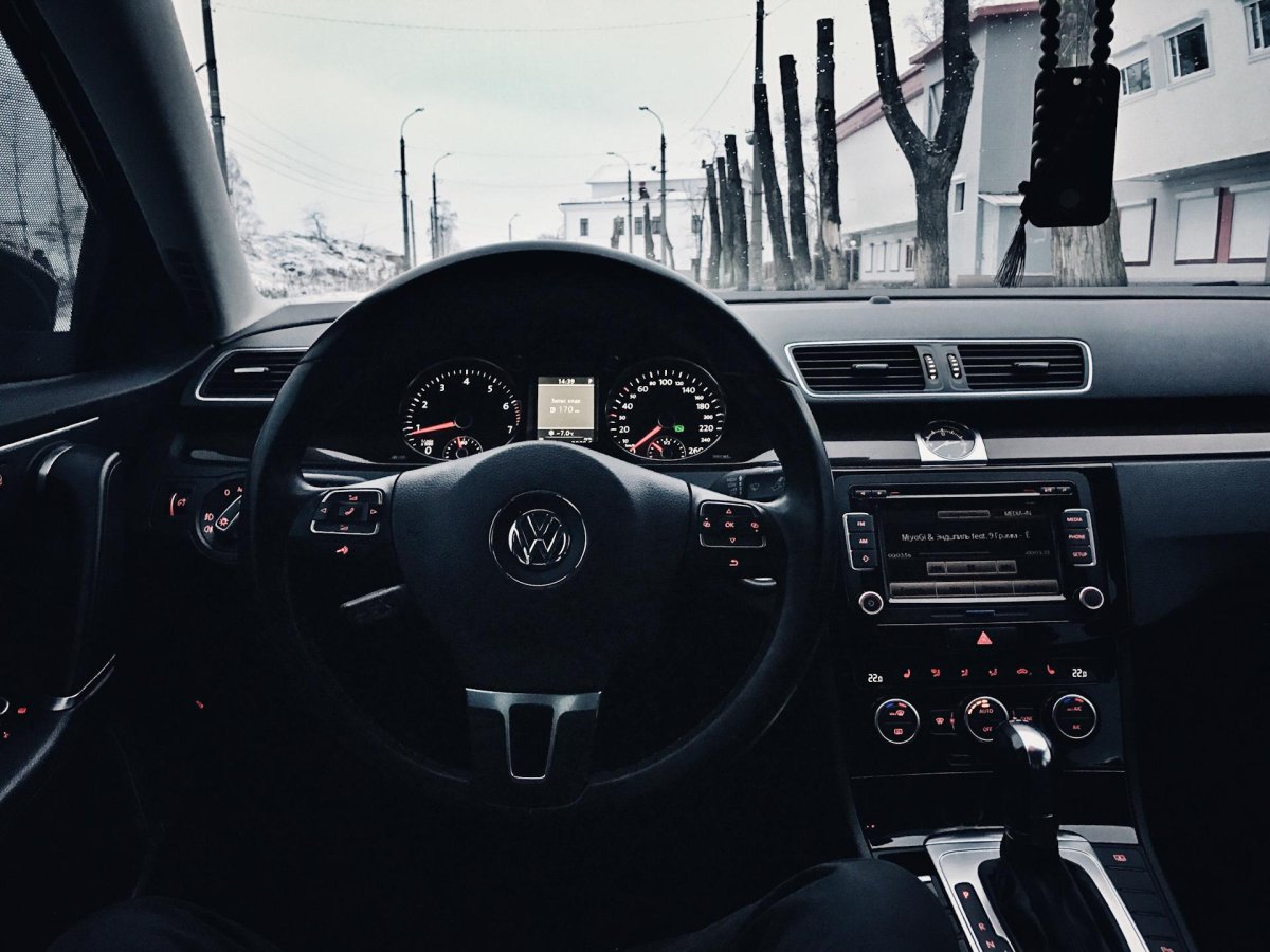 Passat b7 черный