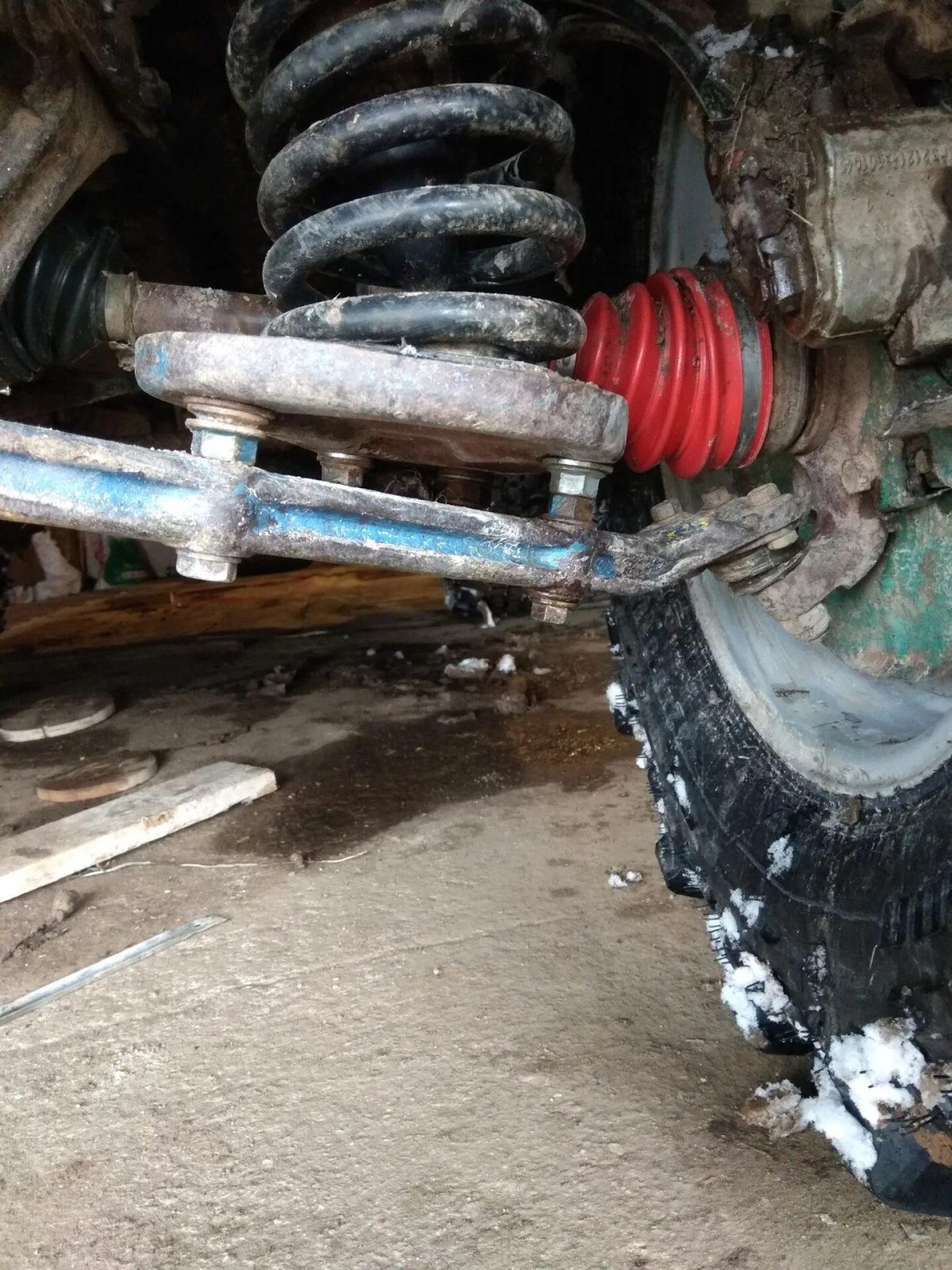 Лифт передней подвески Нива 21214