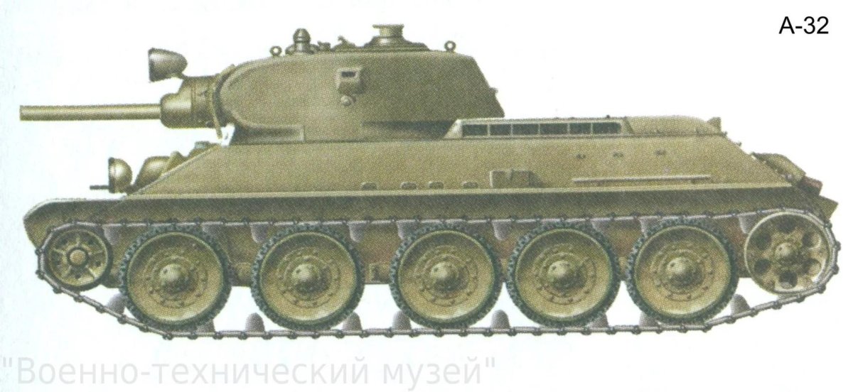 Танк а-32 СССР