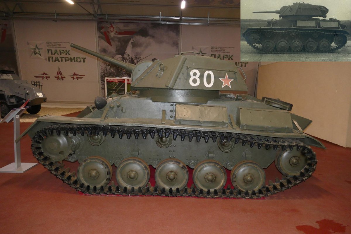 Т-80 лёгкий танк