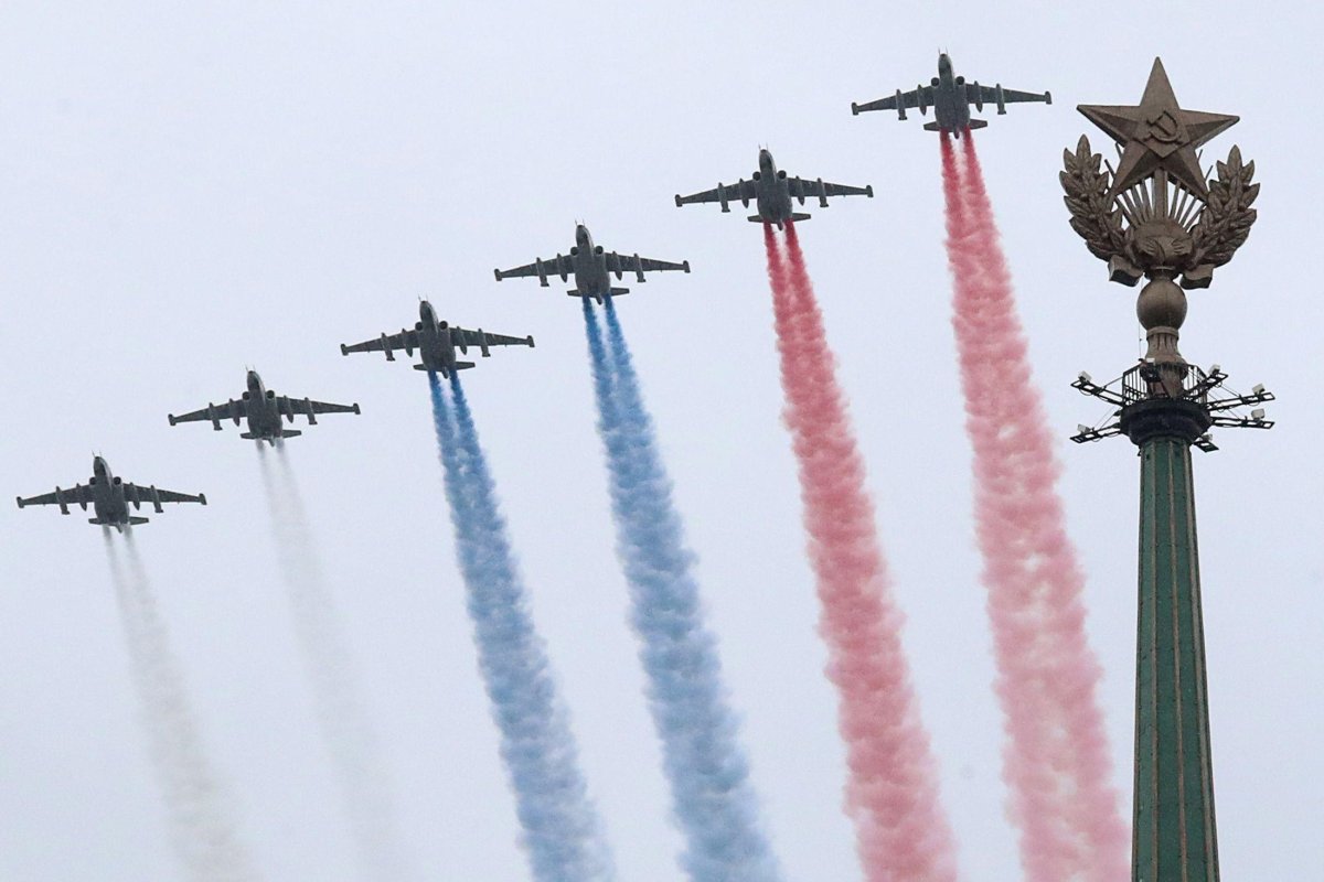 Самолеты на параде