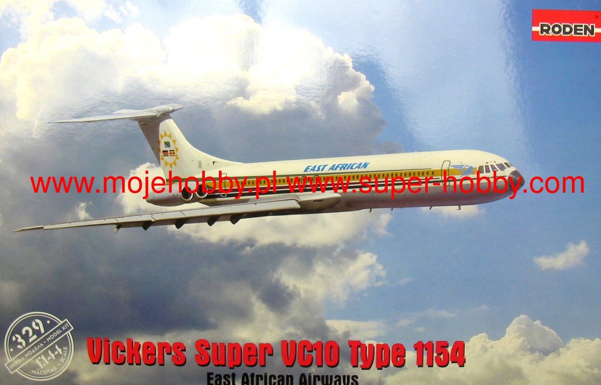 Vickers super vc10-1154 East African Airways