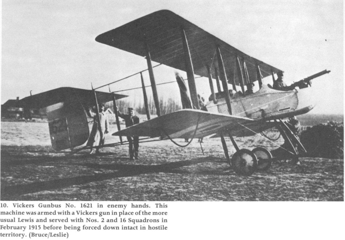 Самолет Vickers f.b.5 Gunbus.