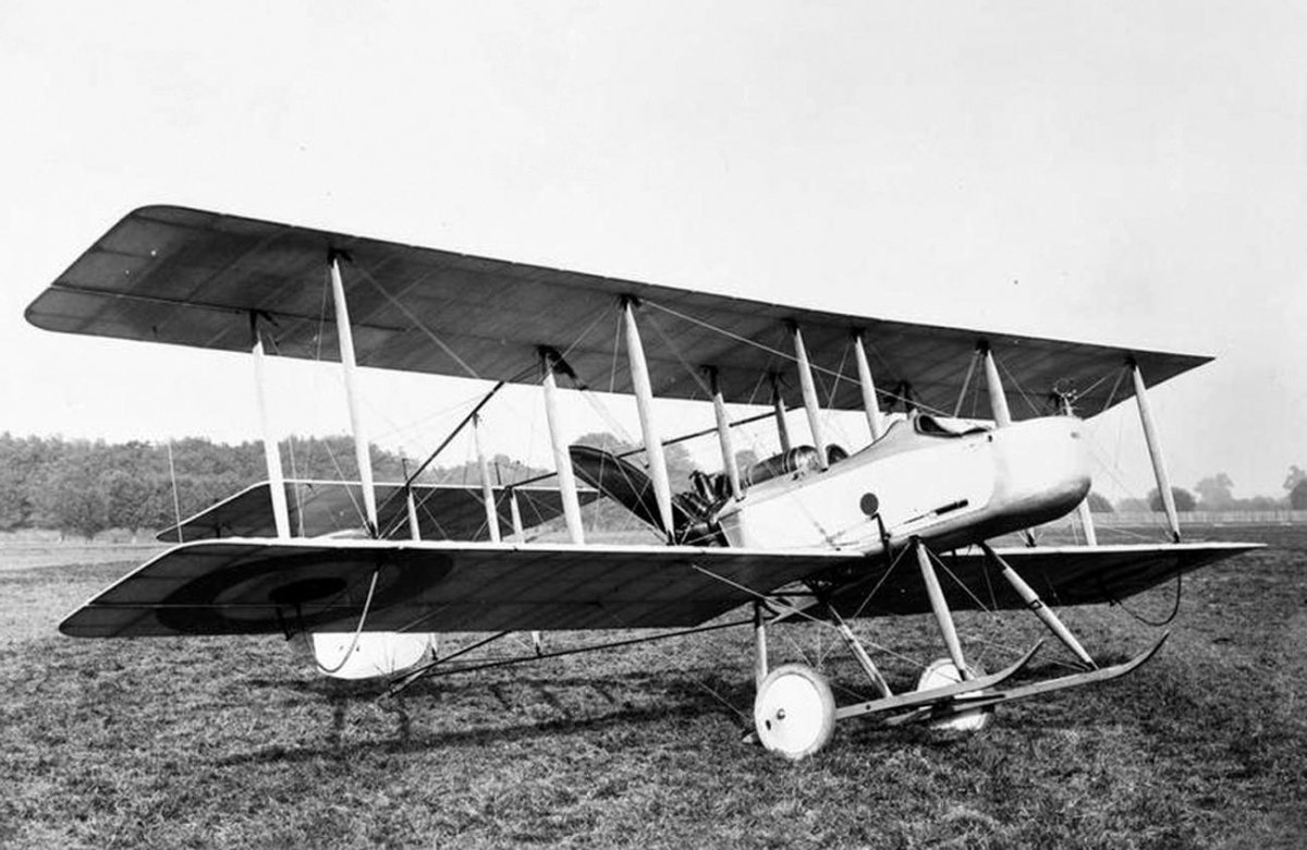 Самолет Vickers f.b.5 Gunbus.