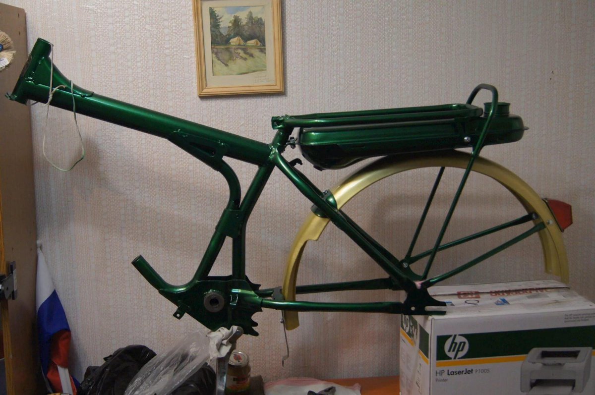 Рига-11 мопед рама