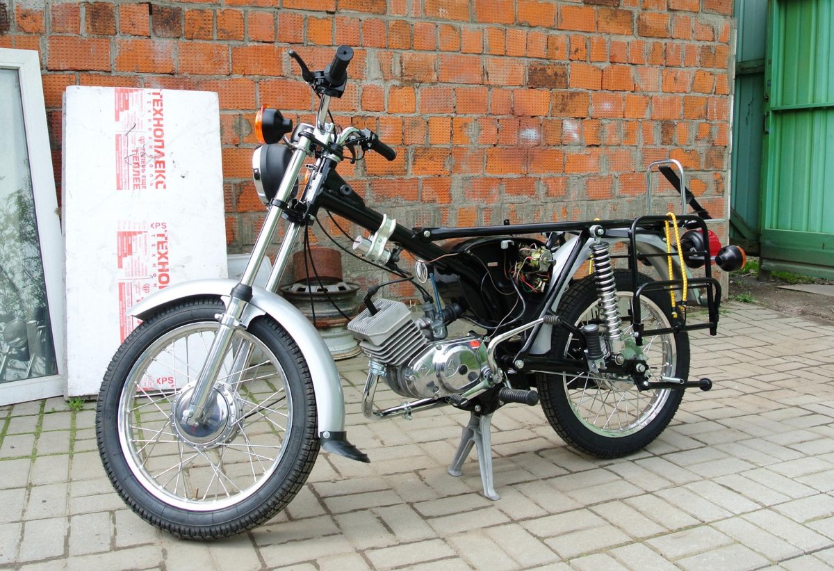 Мопед Альфа Дельта рама 110