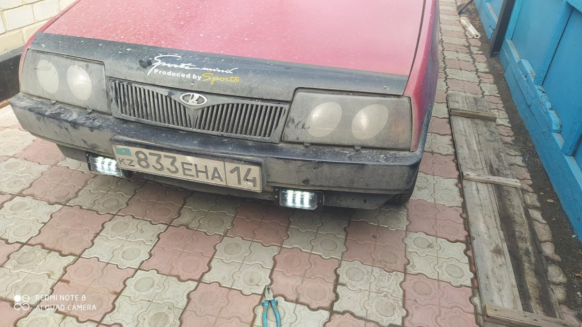 Туманки Салман на ВАЗ 2114