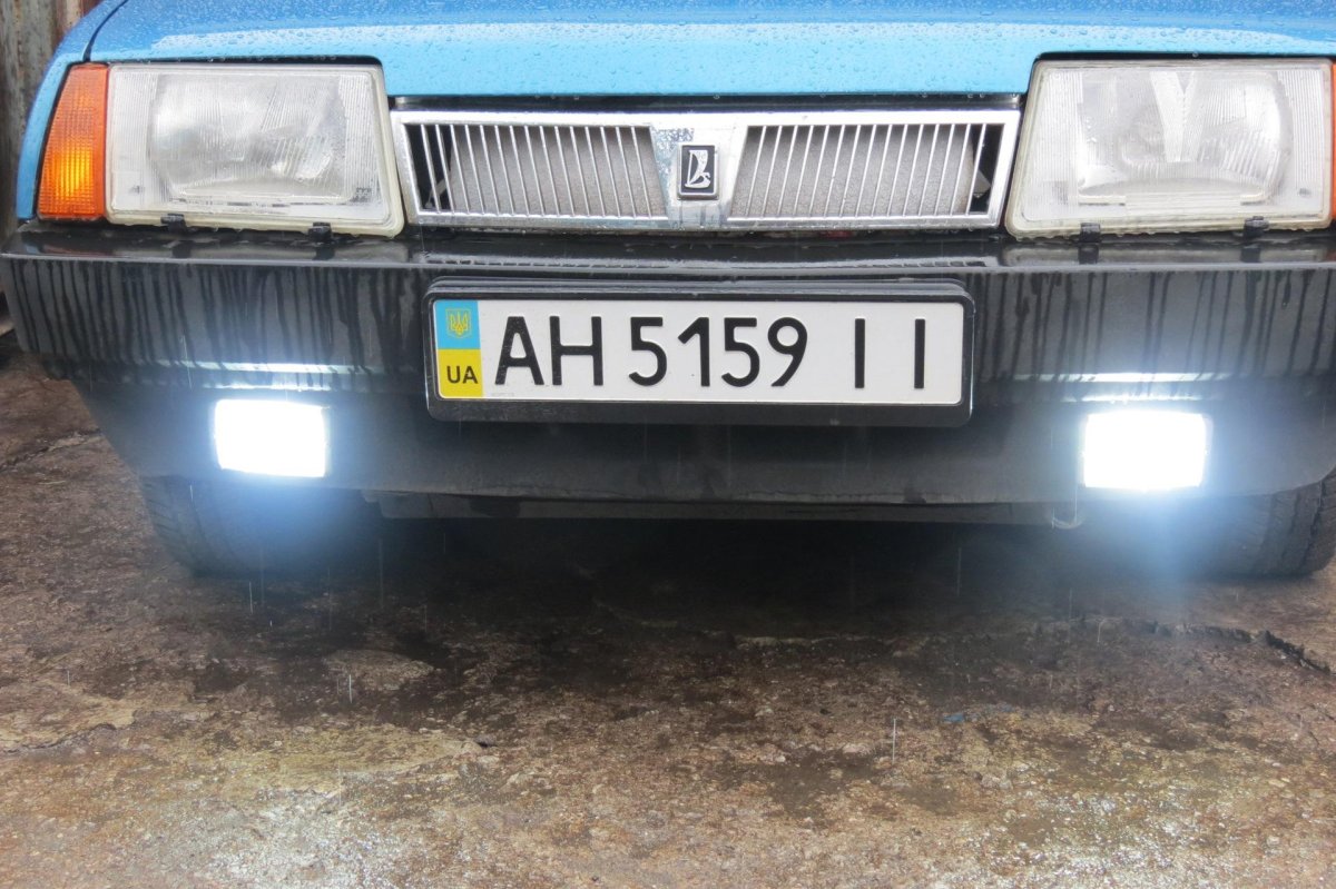 Противотуманные лед фары ВАЗ 21099