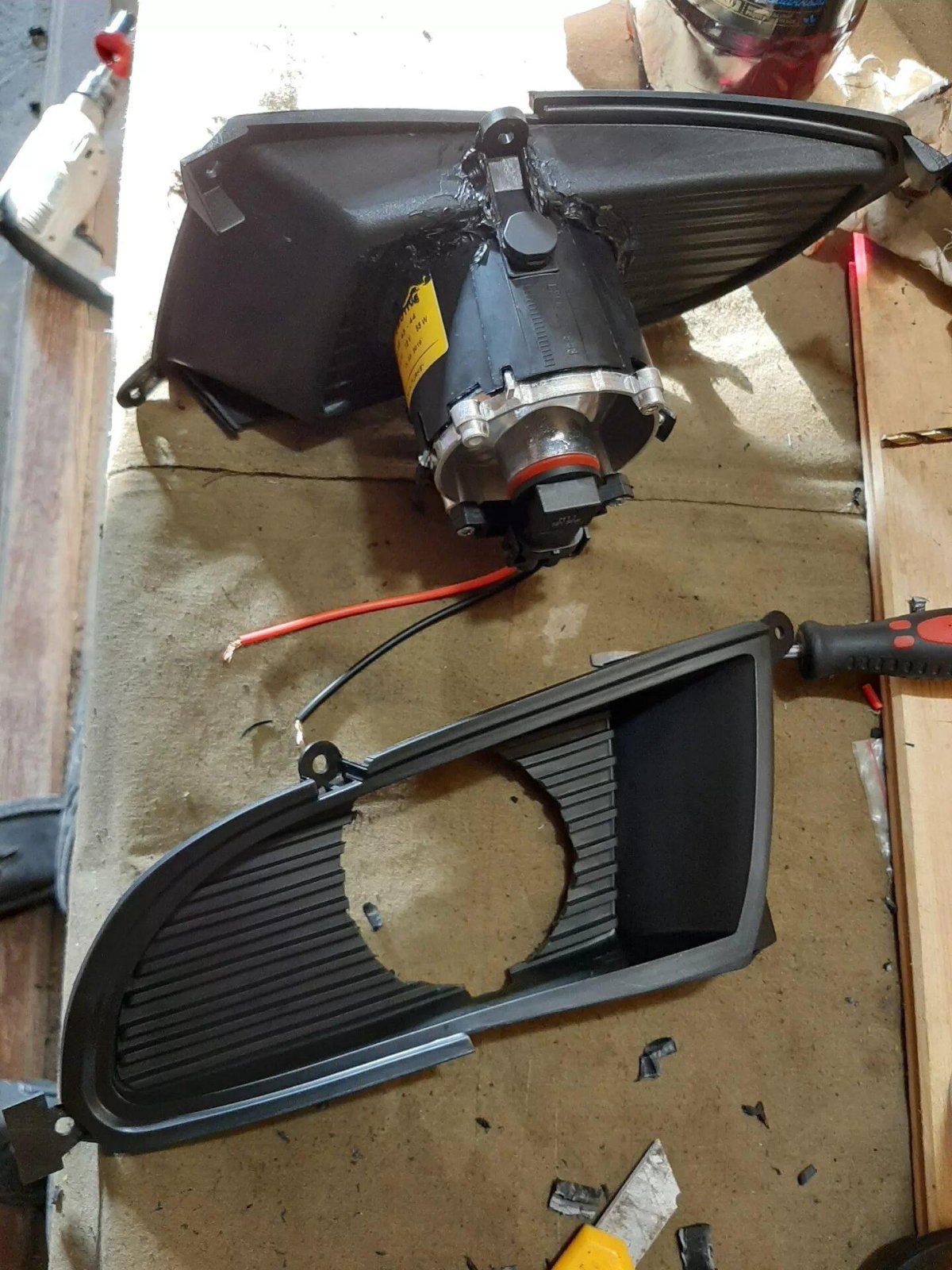 Туманки от Приоры на Лансер 9