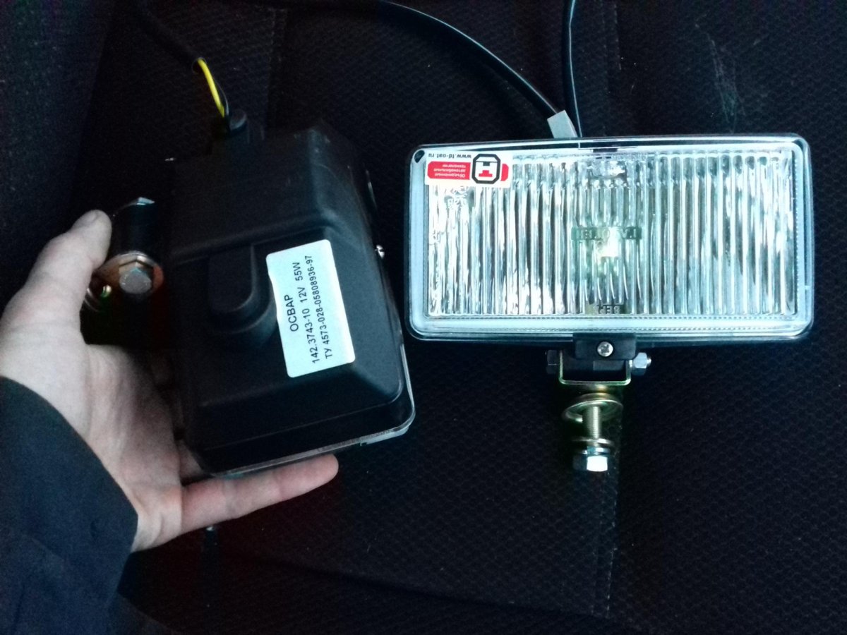 Противотуманные фары на ВАЗ 2107 ОСВАР