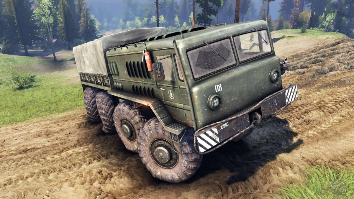 Spin Tires МАЗ 535