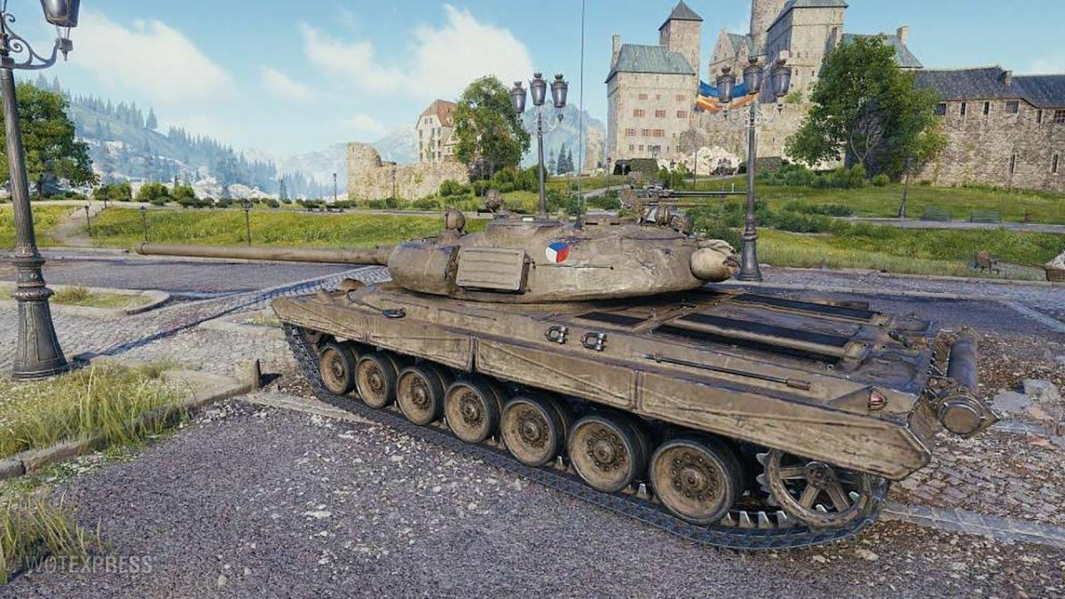 Vz 55 танк Чехословакия