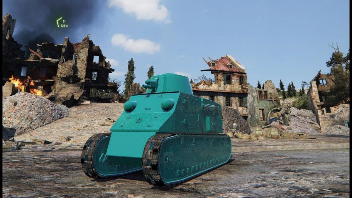 Чешский танк Kolohousenka