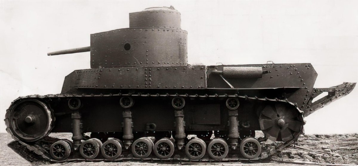 Т-12 танк СССР