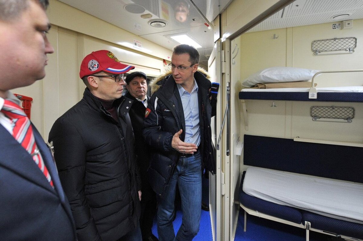 Италмас поезд двухэтажный