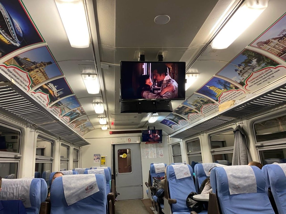 Поезд Ласточка вагон 2ж