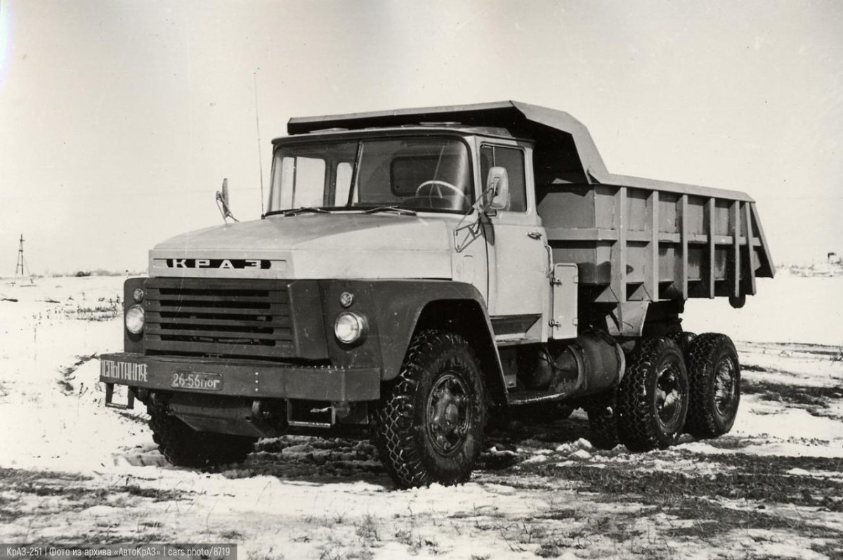 КРАЗ 251 опытный