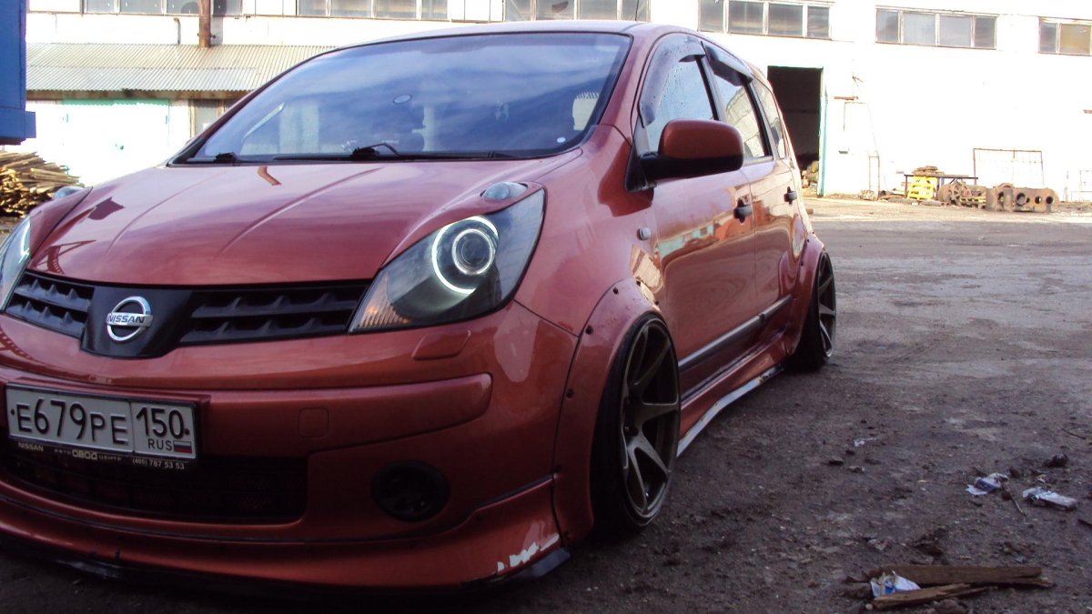 Nissan Note 2008 Tuning