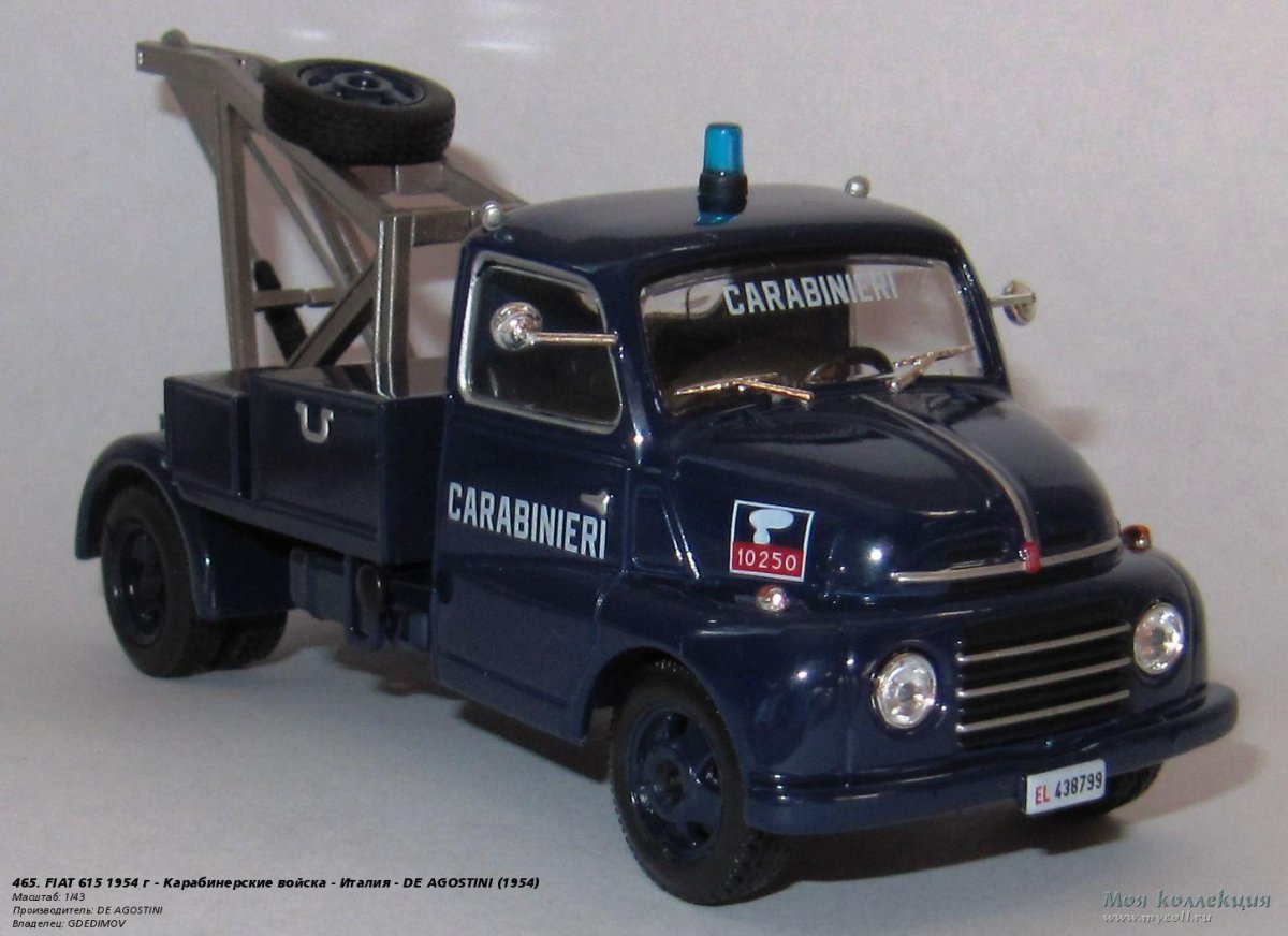 Полицейские машины мира ДЕАГОСТИНИ Фиат