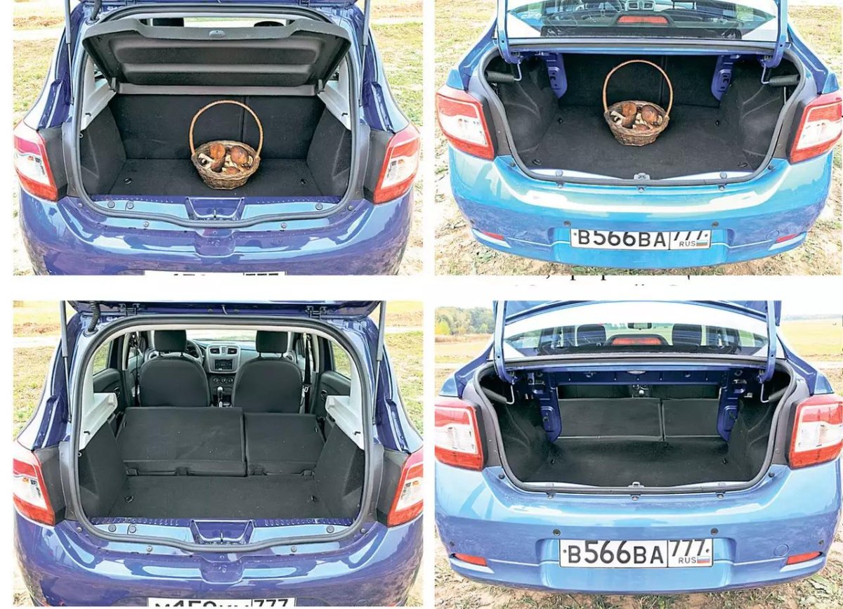 Багажник Рено Логан 1