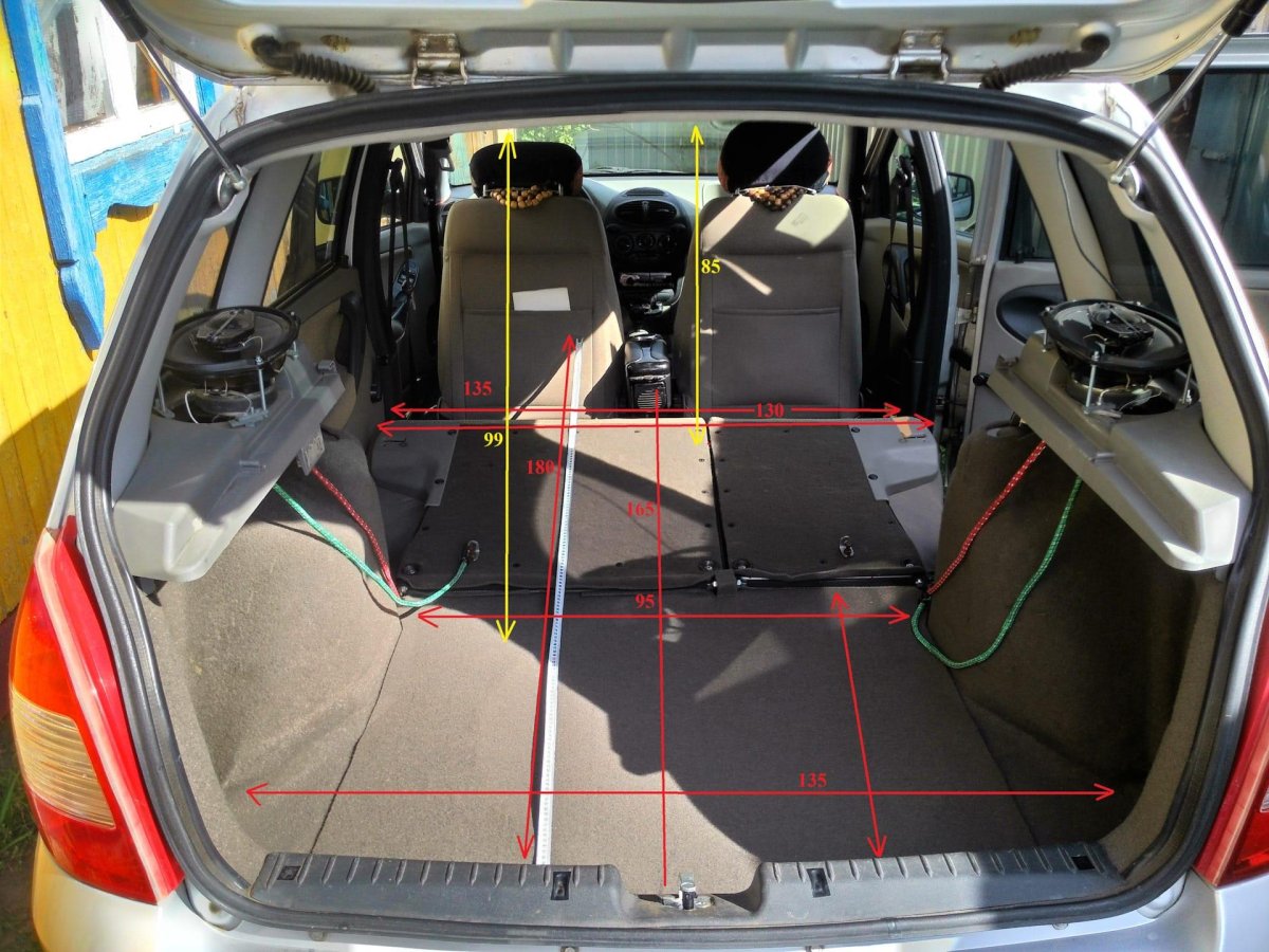 Калина 2 универсал багажник