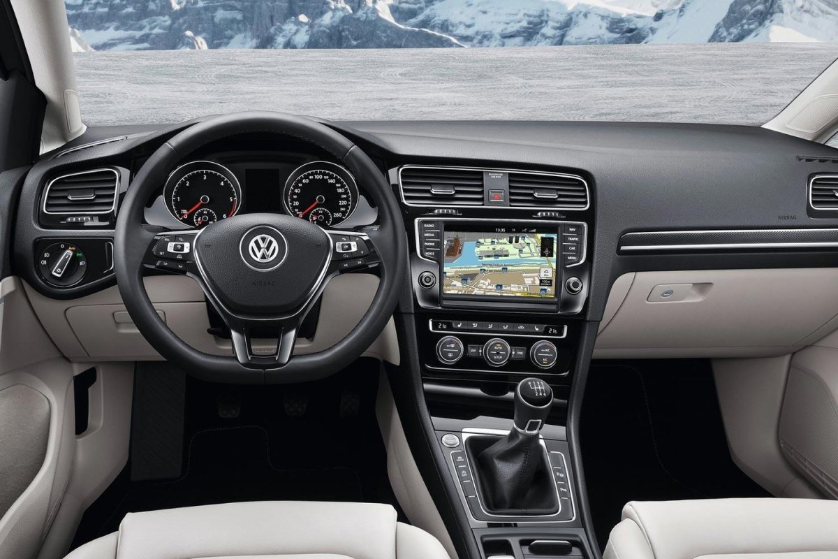Фольксваген гольф 2017 салон