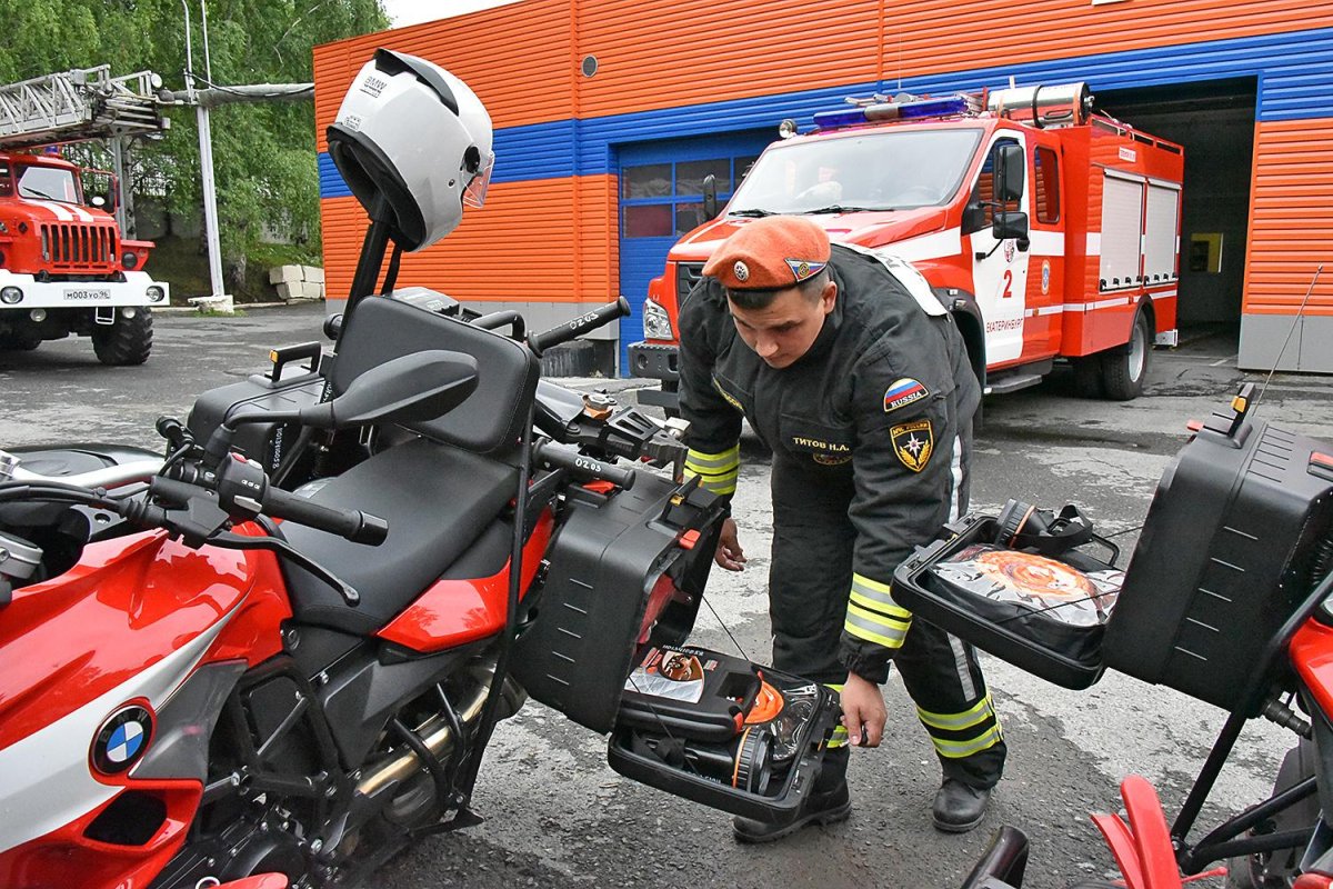 Пожарно-спасательный мотоцикл ПСМ