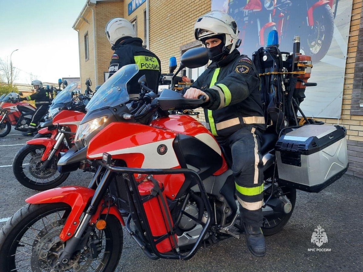 Мотоцикл пожарный