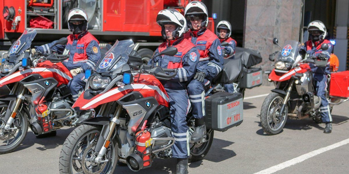 Мотоцикл пожарный