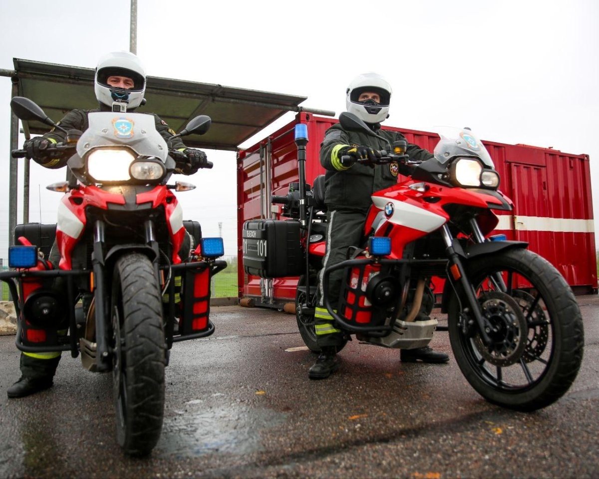 Мотоцикл пожарный