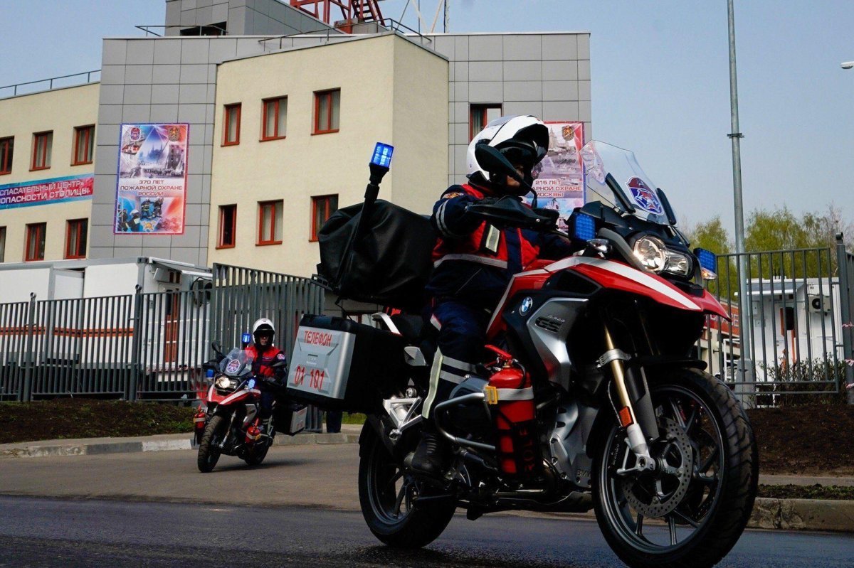 Пожарно-спасательный мотоцикл ПСЦ