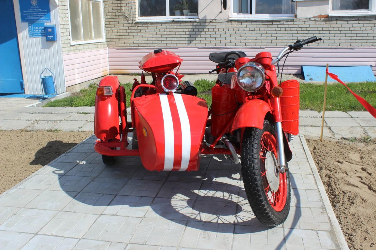 Л-600 пожарный мотоцикл