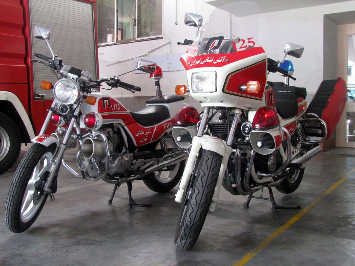 Пожарный мотоцикл f650