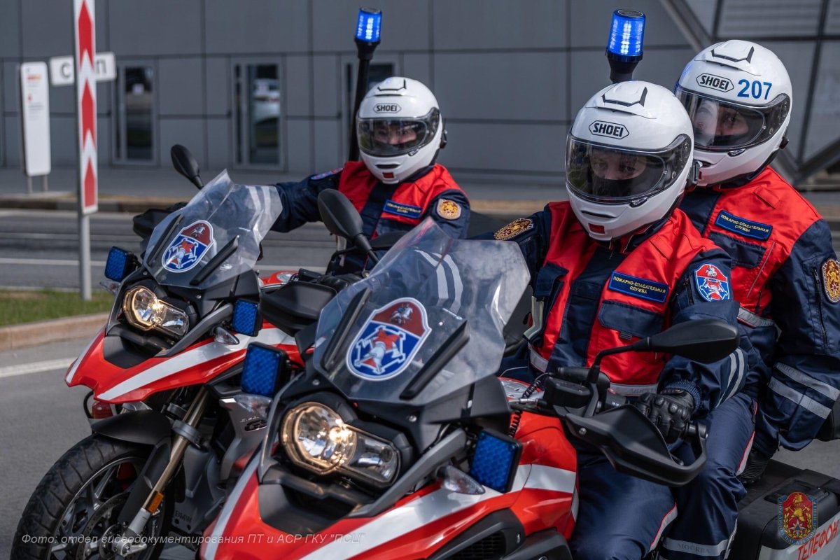 Пожарно-спасательный мотоцикл ПСЦ