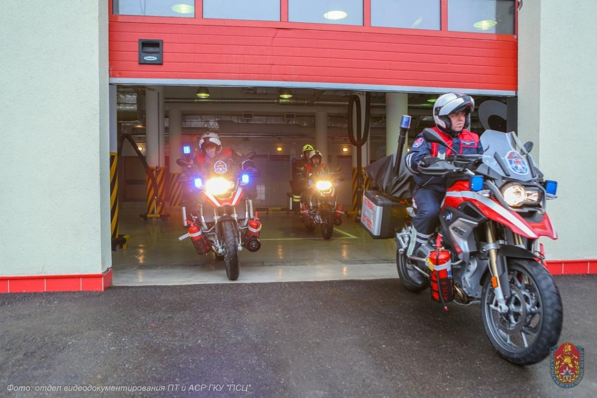 Пожарно-спасательный мотоцикл ПСЦ