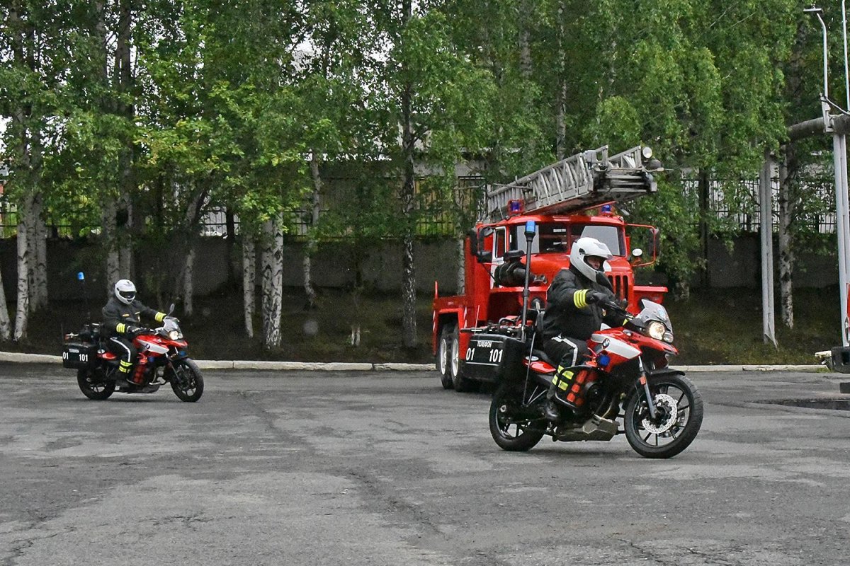 Пожарный мотоцикл f650