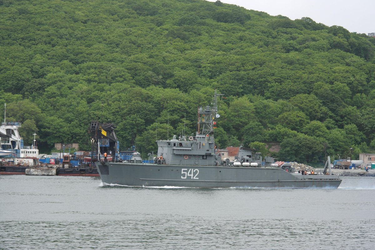 Тральщик бт114